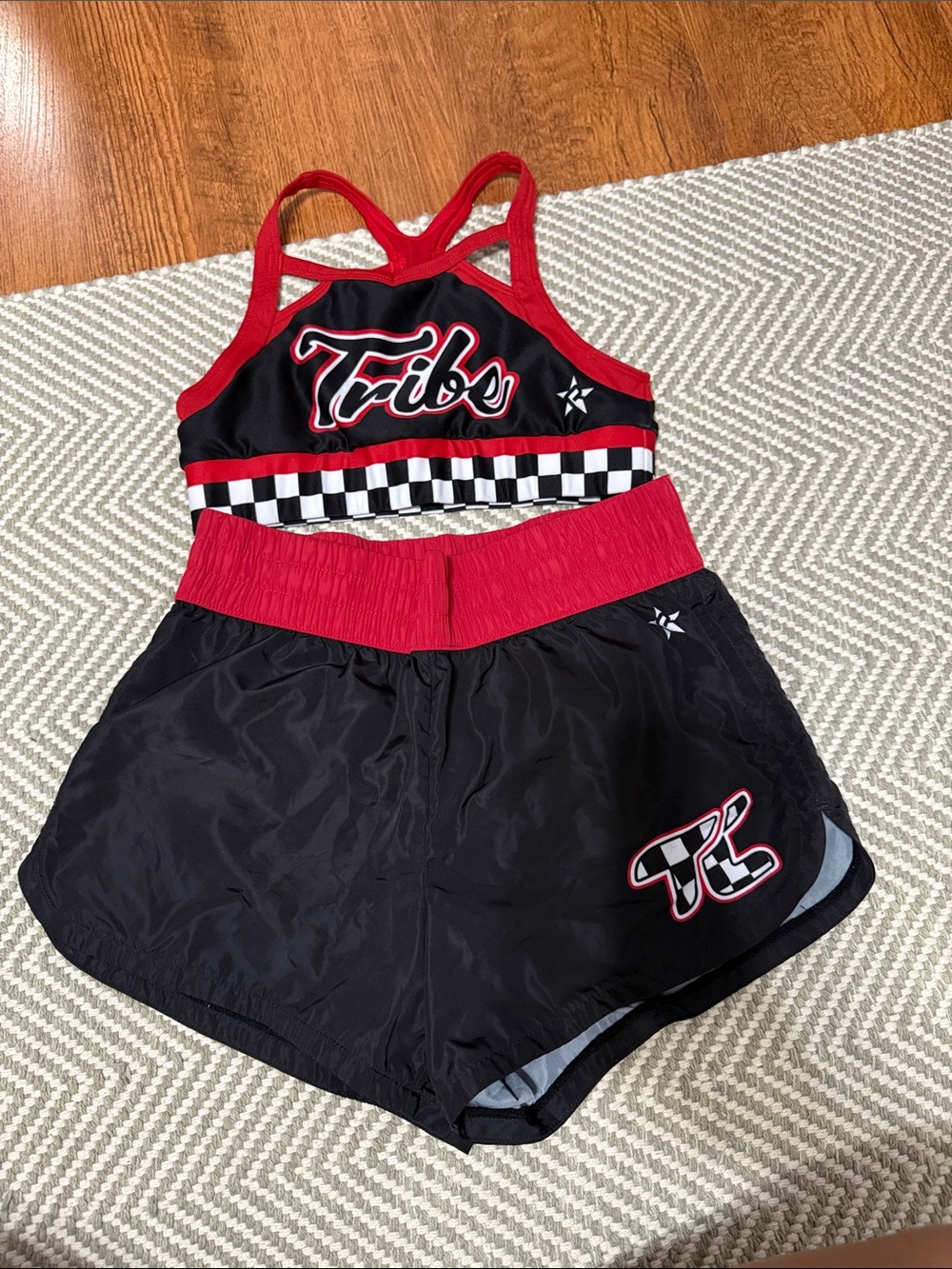 REBEL cheer outfit